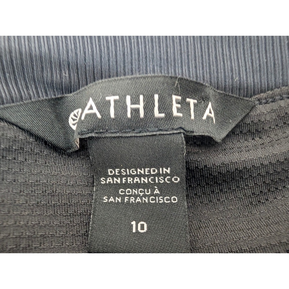 Athleta Brooklyn Skort Womens Size 10 Black Active Travel Golf Skirt Athletic - Picture 3 of 11